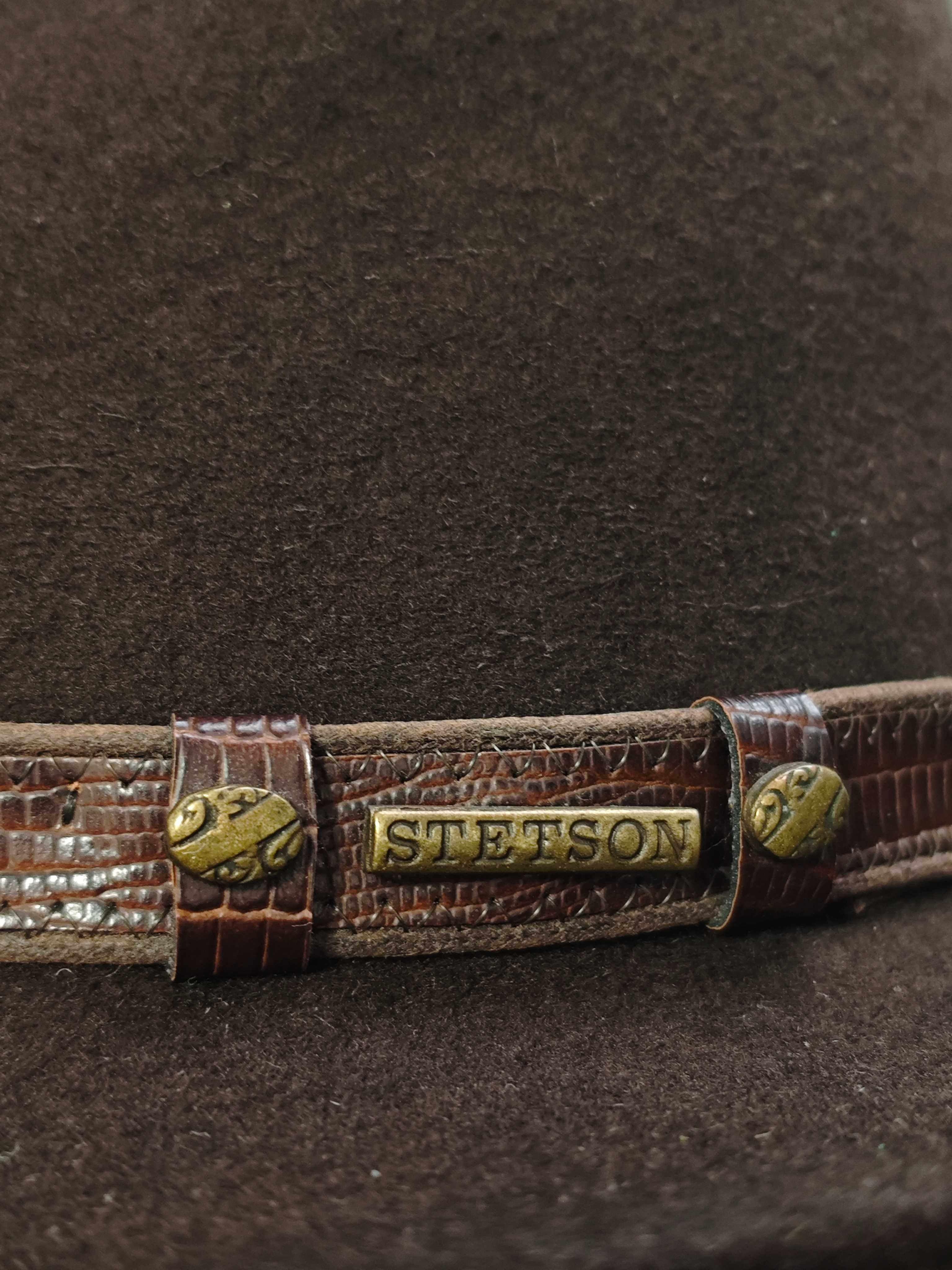 Stetson р L 59 коричневий чоловічий капелюх ковбойський фетровий шляпа