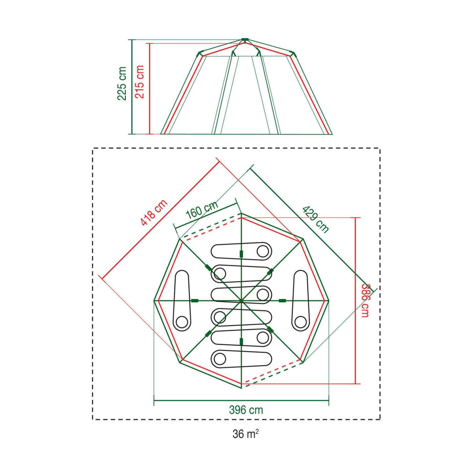 Wynajem namiot Coleman Festival Octagon 8