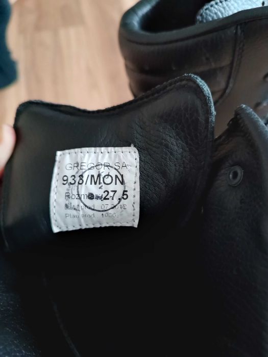 Buty wojskowe 933/MON roz. 27,5 Gregor S.A.
