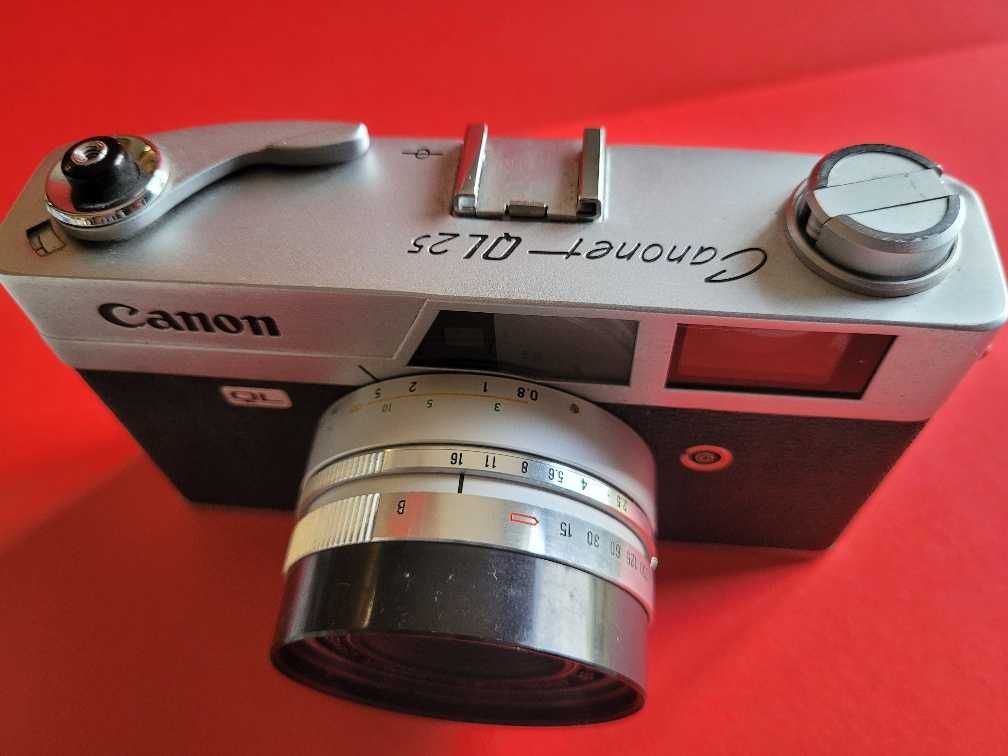 Canon Canonet QL25 (1965) - com estojo, a funcionar