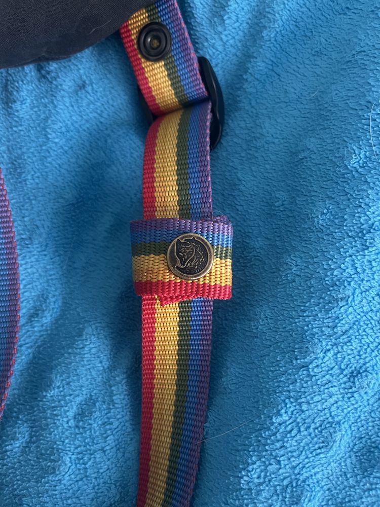 Plecak Kanken mini Rainbow czarny Fjällräven