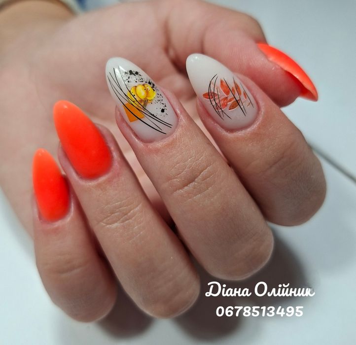 Манікюр, гельлак, укріплення, нарощування