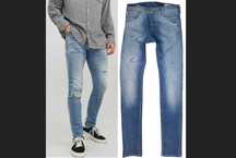Steel Blue Faded JACK & JONES W29 L32 slim skinny rurki W30 L34 W28