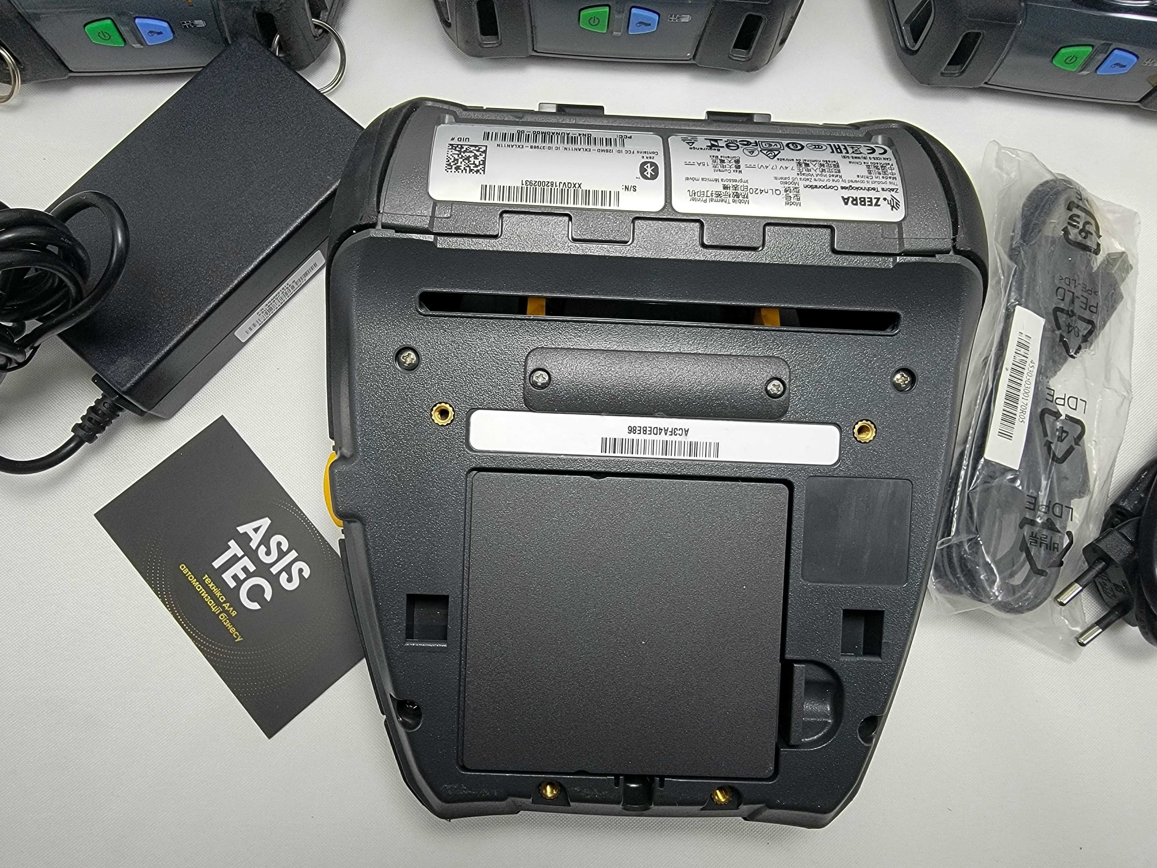Zebra QLN420 принтер етикеток/чеків мобільний 101мм Bluetooth/Wifi/USB