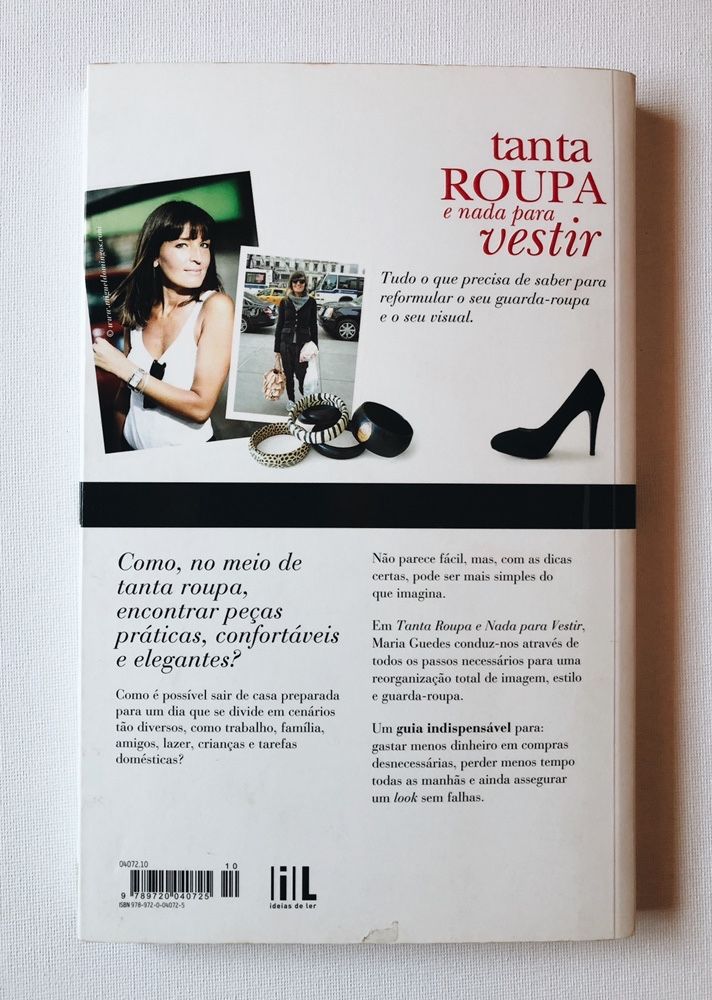 Livro - Tanta roupa e nada para vestir - Maria Guedes