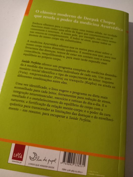 Saúde perfeita Deepak Chopra