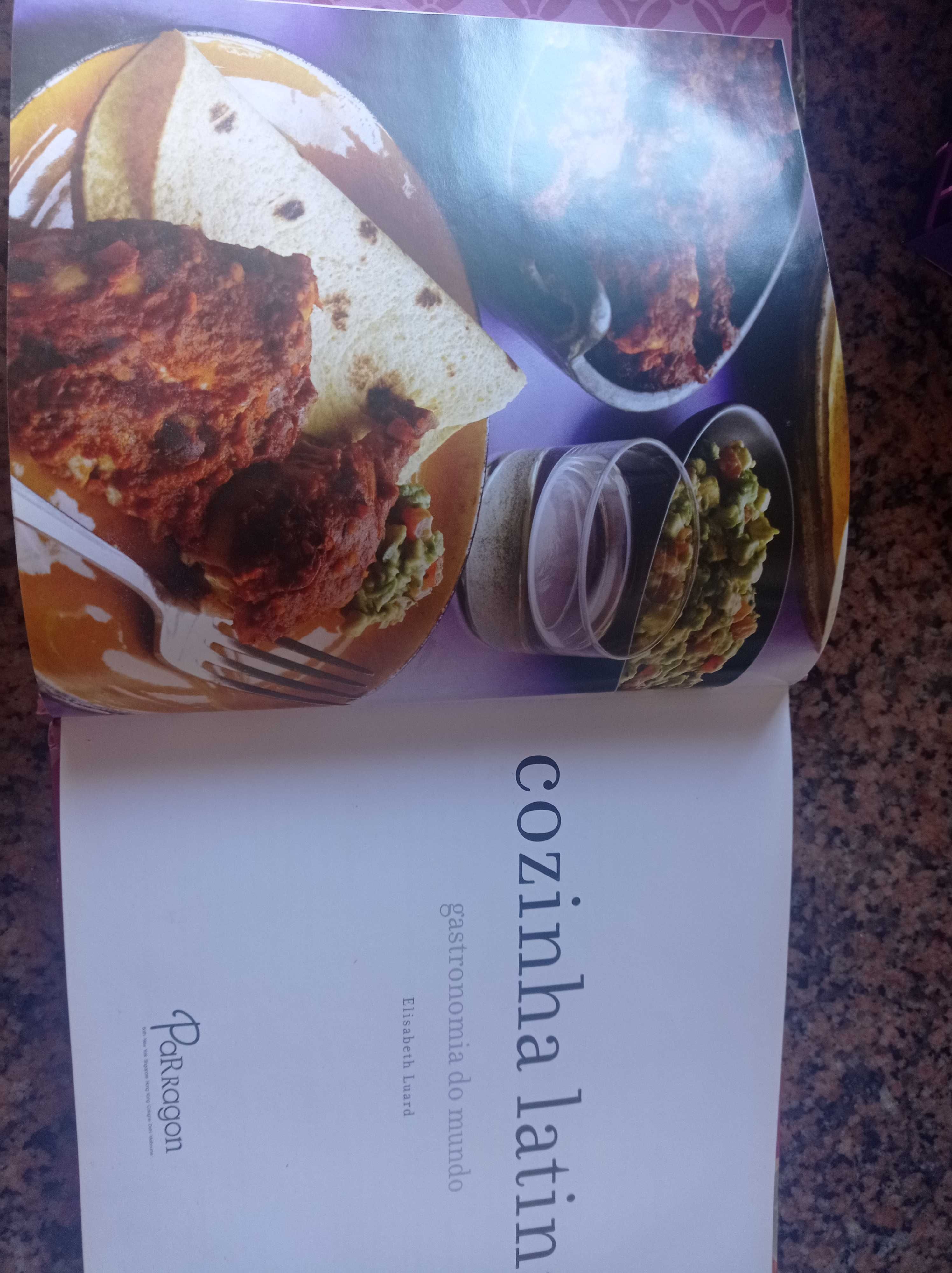 Livro de cozinha latina