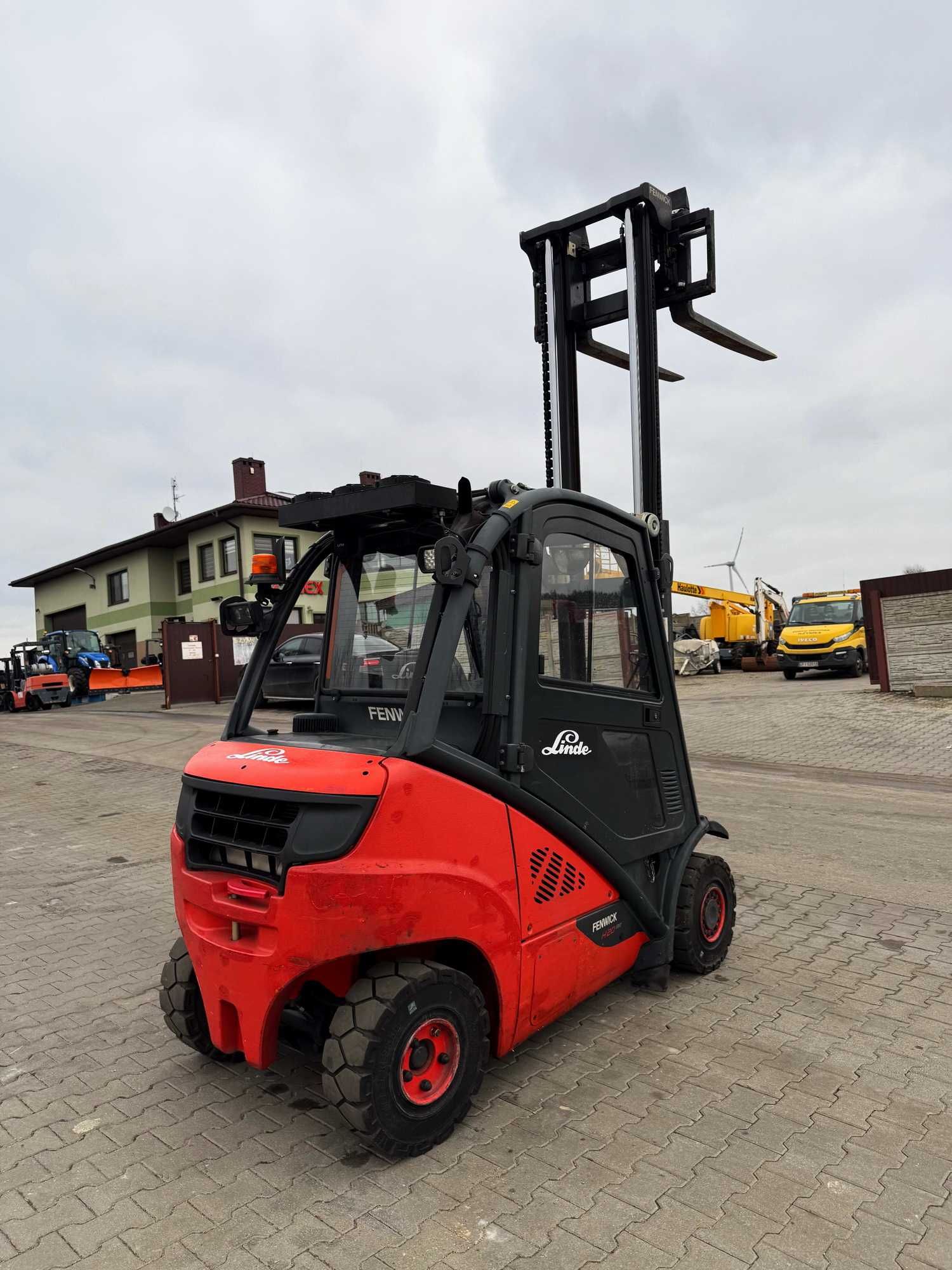 wózek widłowy LINDE H20D-02/600 EVO diesel 2017r kabina Klima 9400mtg