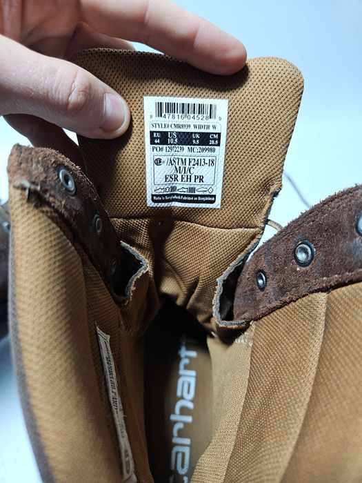 Buty robocze AMERYKAŃSKIE CARHARTT rozmiar 44 wkładka 28,5 cm