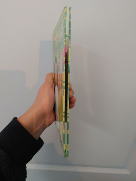 Zielony segregator do małych karteczek do segregatora A6 Barbie Mattel
