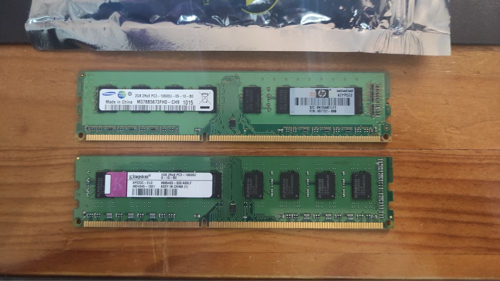 Memorias RAM - vários tamanhos 2GB, 1GB, 512MB