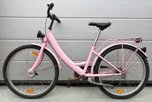 rower damski koła 24" miejski składak wygodny i sprawny dla Pani