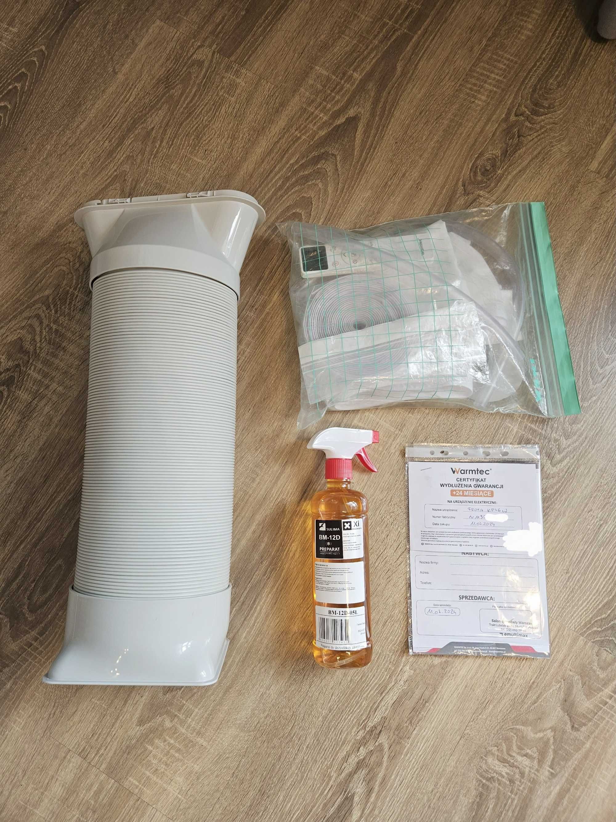Sprzedam klimatyzator Warmtec Froya KP46W z przedłużoną gwarancją