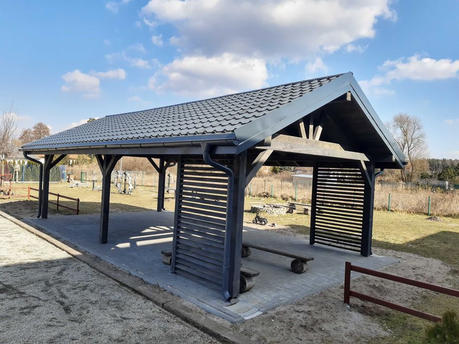 garaż garaże wiata altana altanki domek drewniany