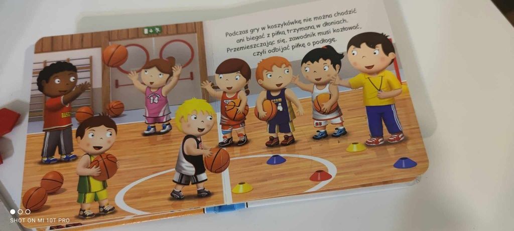 Mali mistrzowie koszykówki książka dla dzieci