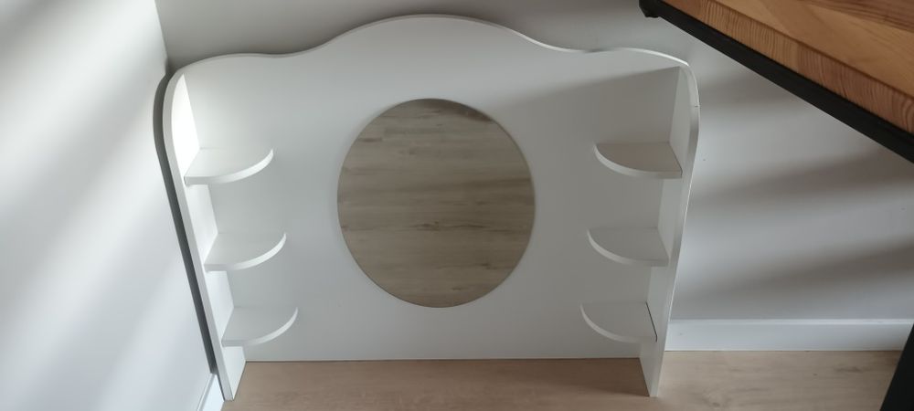 Nadstawka z lustrem toaletka