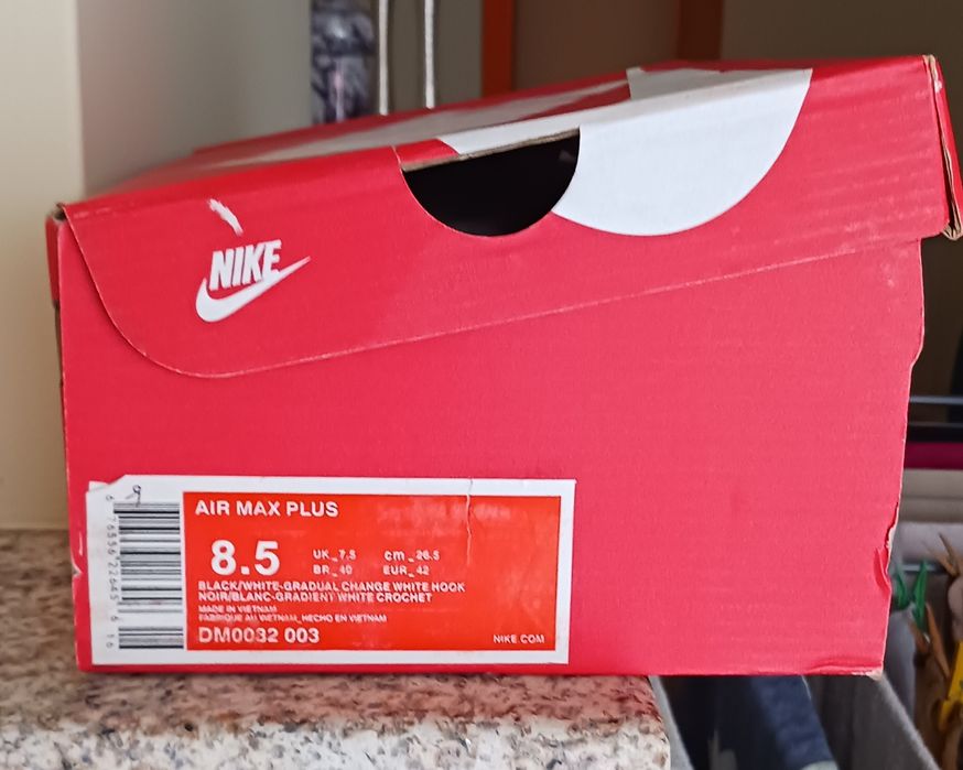 Nike Air Max Plus TN Black Silver White