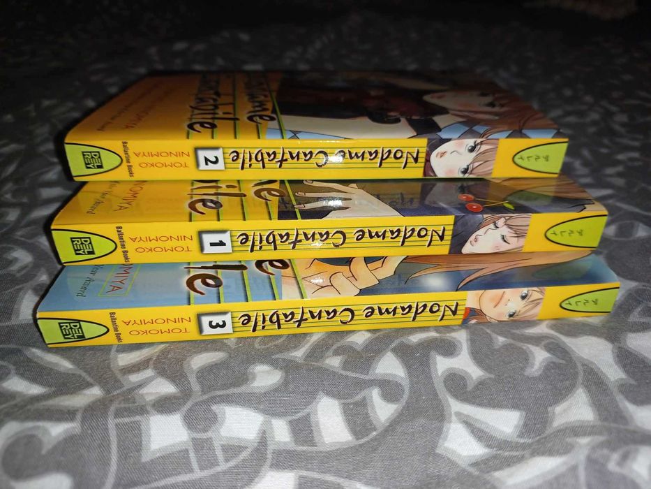 Манга Nodame Cantabile, Vol. 1-3. Del Rey Manga