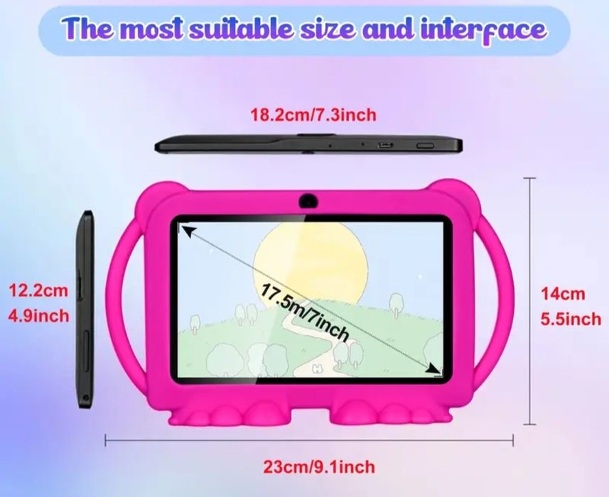 планшет, 32 ГБ ПЗП, 2 ГБ ОЗУ, Android 11.0 з Wi-Fi 2.4G, ек