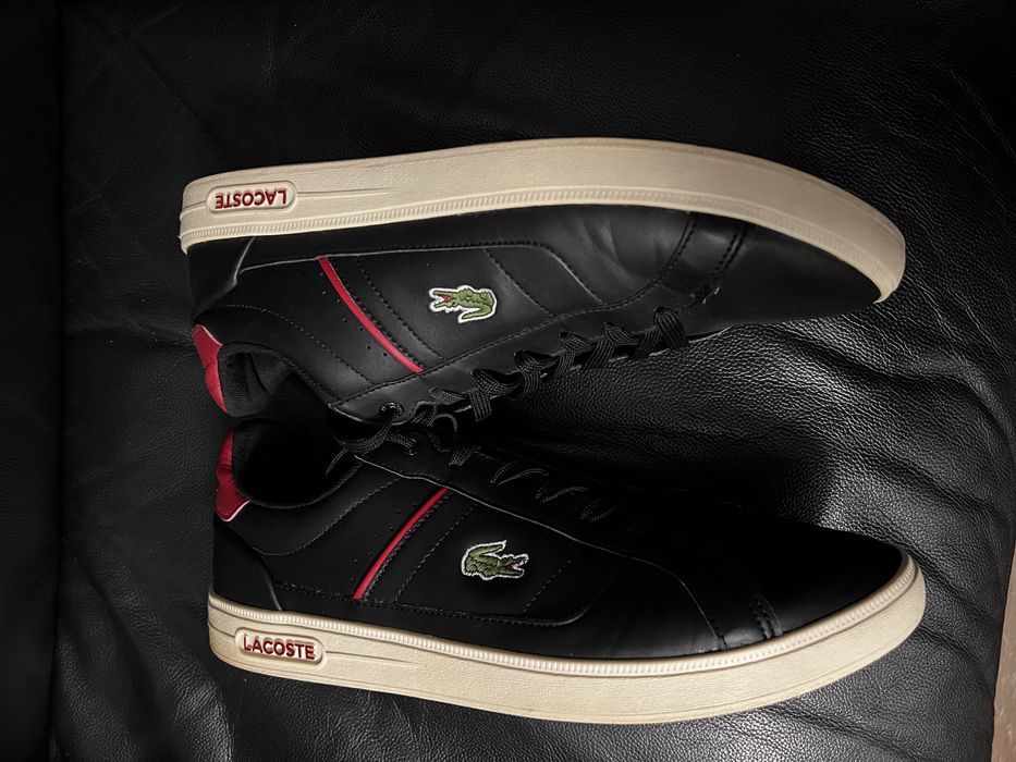 Кросівки LACOSTE 44.5 29см чорні оригінал
