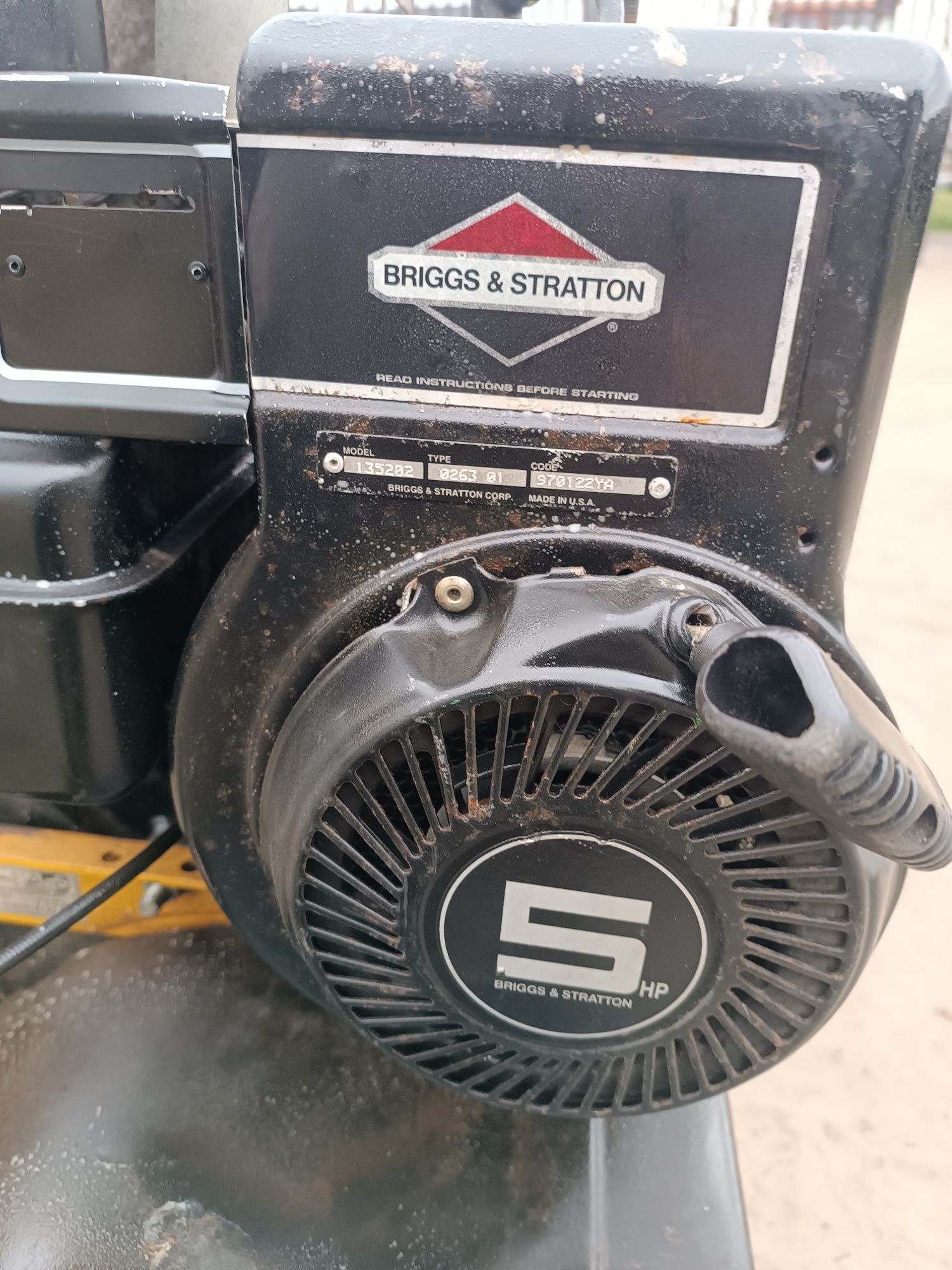 Glebogryzarka spalinowa ogrodowa silnik 5km. Briggs & Stratton