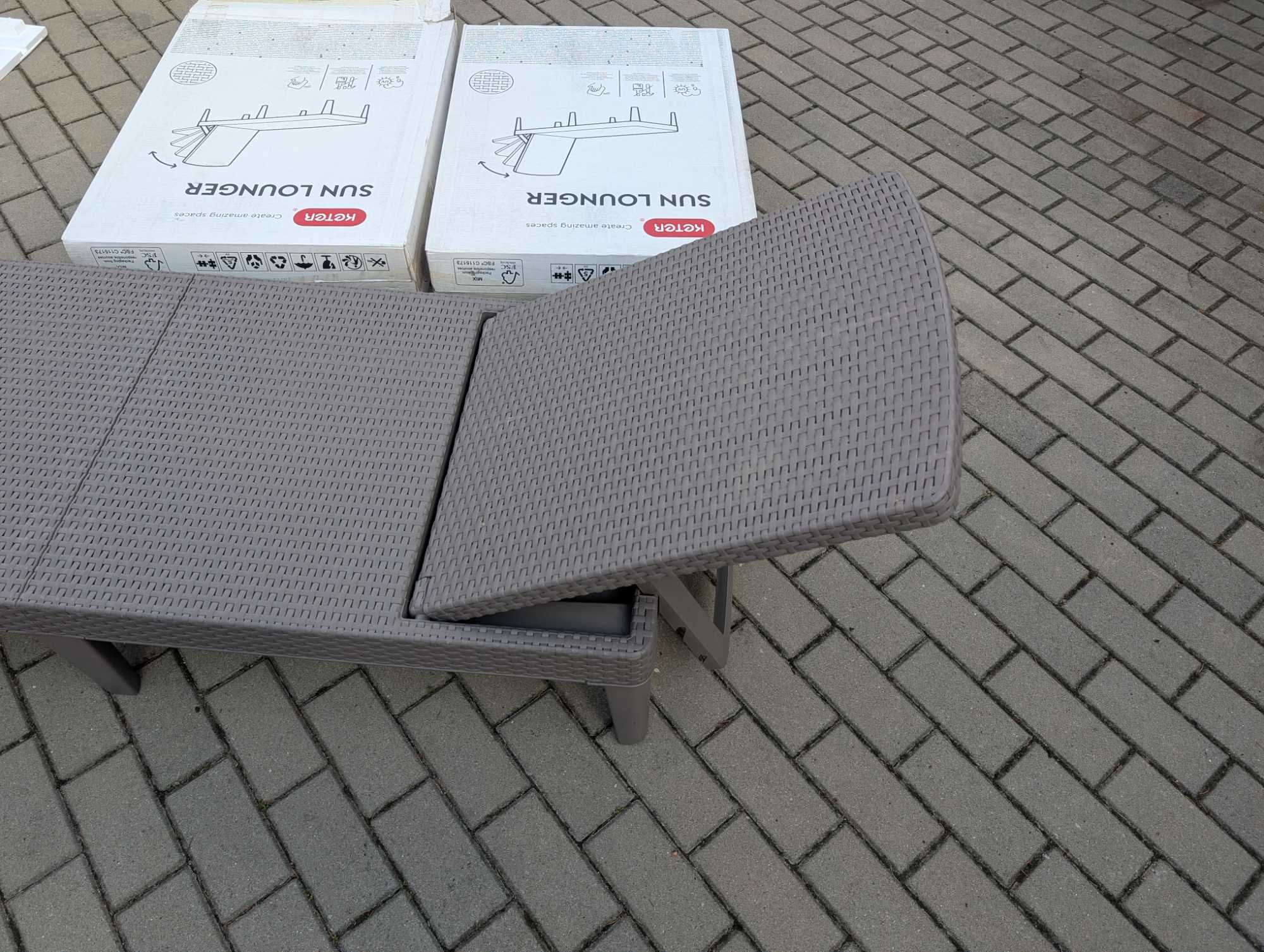 Leżaki ogrodowe Keter Jaipur - 2 szt.