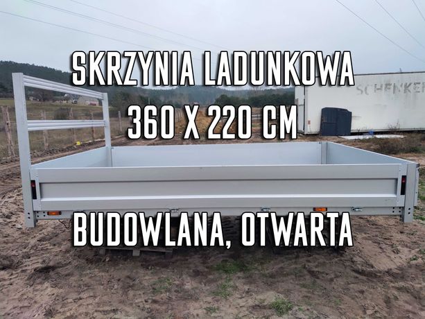 SKRZYNIA ŁADUNKOWA paka zabudowa 360x220