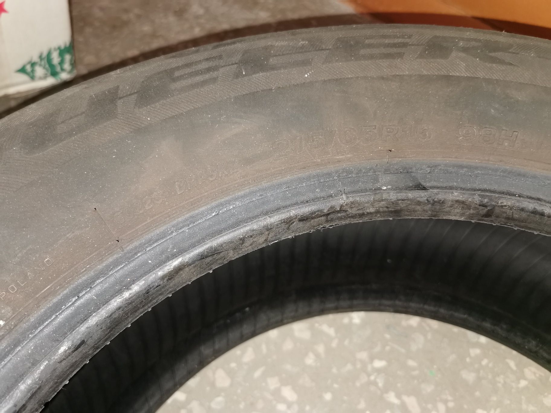 Резина BRIDGESTONE, літо.