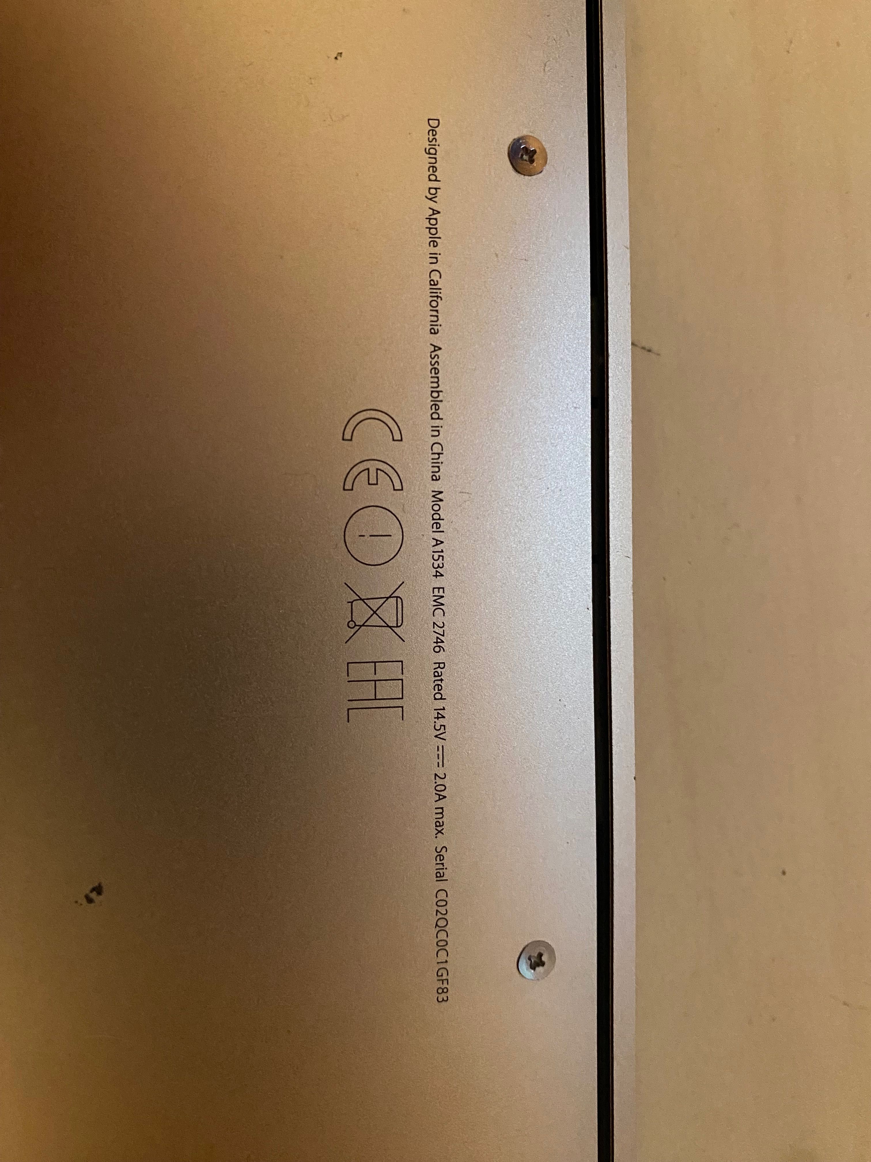 MacBook 12” a1534! 512gb! Złoty!