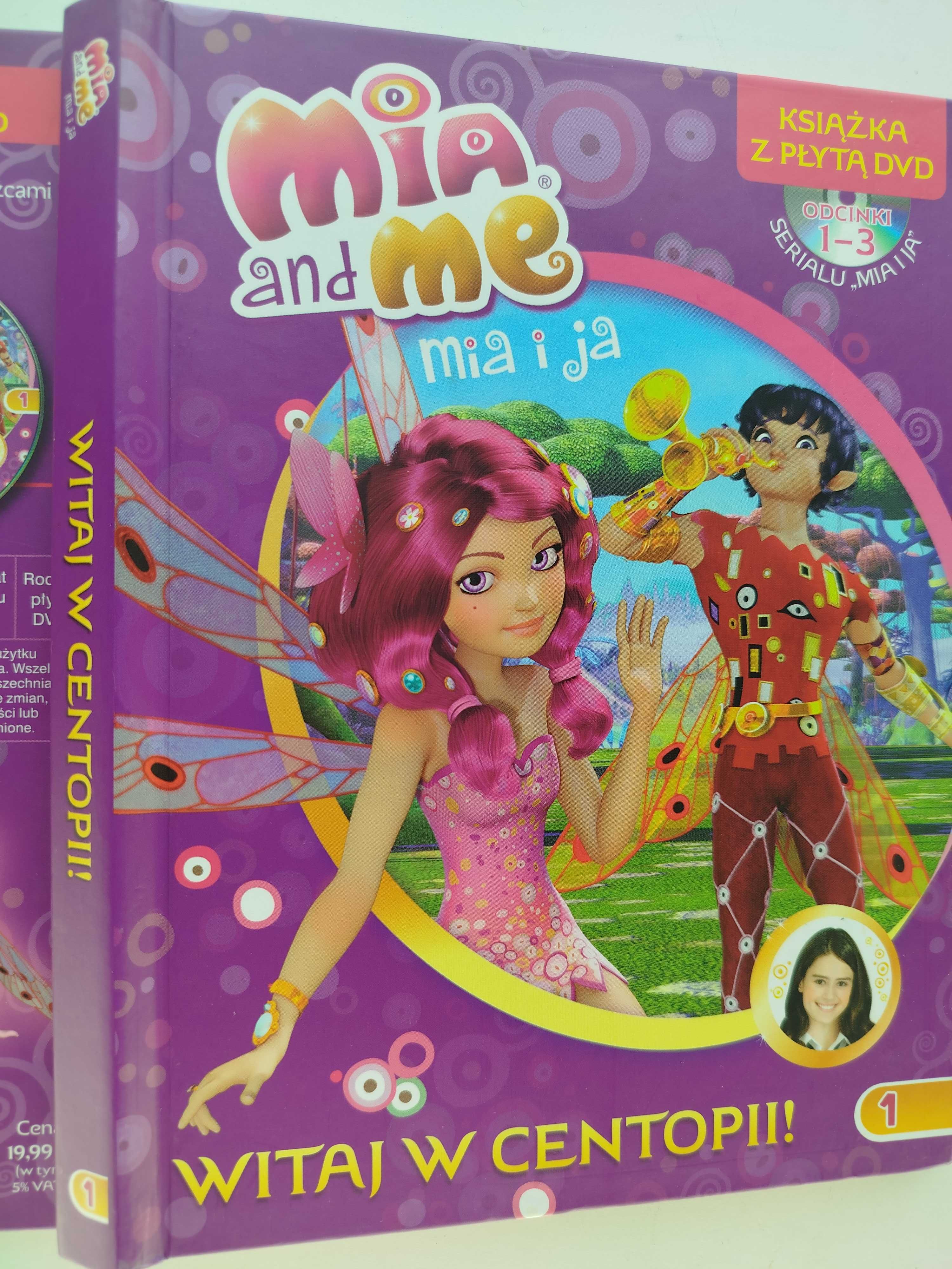 Mia and Me 1 Mia i Ja odc 1-3 Witaj w Centopii ! DVD + książka  dzieci