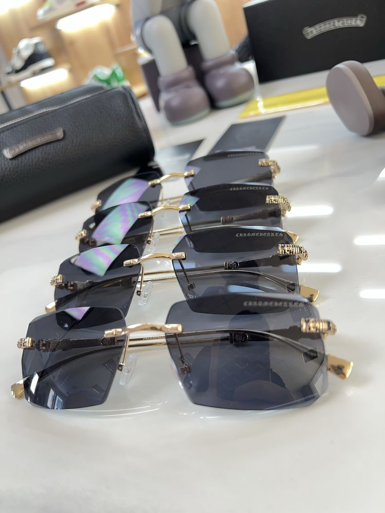 Окуляри Сонцезахисні CHROME HEARTS Pills 3 gold