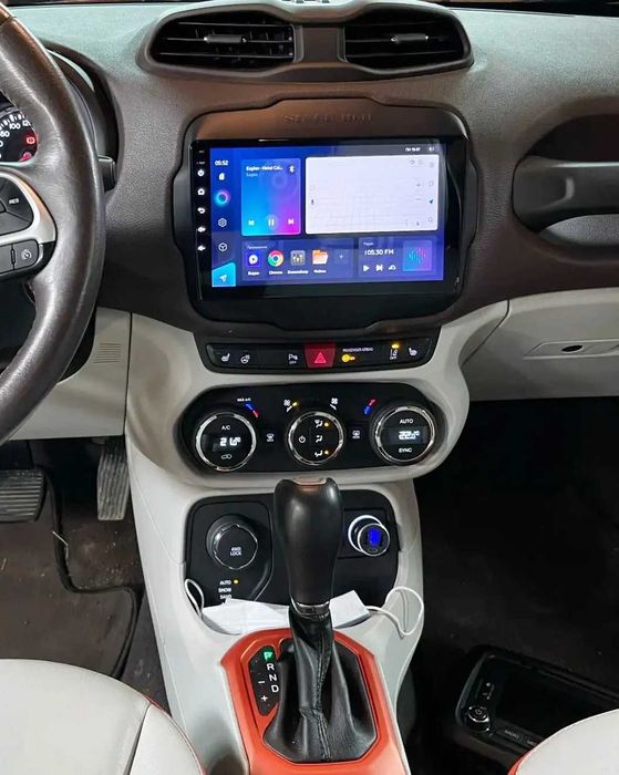 Auto Rádio Jeep Renegade 2Din Ano 2016 até 2020