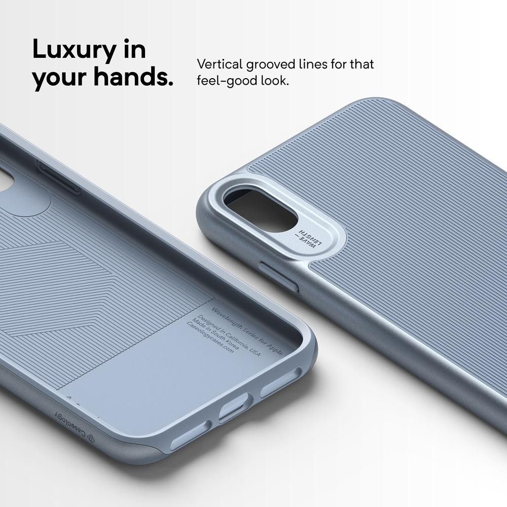 Etui Caseology do iPhone XS Max Wavelenght Light Blue