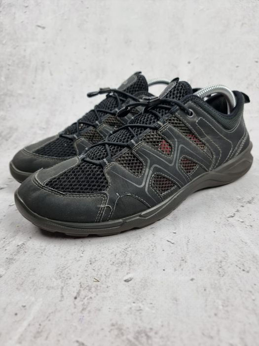 Buty Męskie Ecco 42 Sportowe Trekkingowe czarne Górskie Lekkie