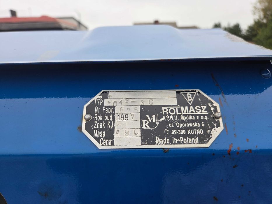 Agregat uprawowo-siewny Rol masz 3m