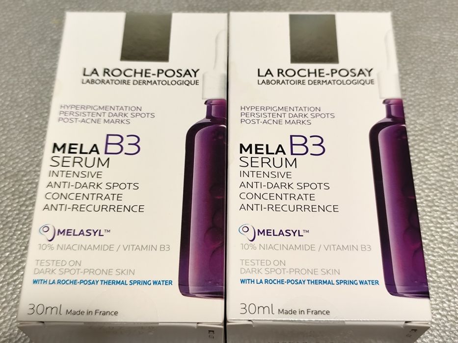 Zestaw La Roche-Posay Mela B3 Serum 2x30 ml nowe, na przebarwienia