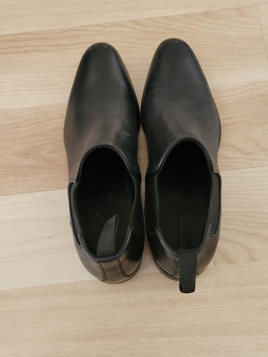 Hugo Boss Sztyblety buty ze skóry damskie r.37 dł.wkładki 23,5
