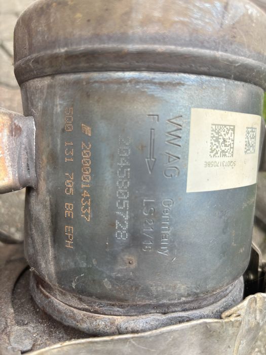 Katalizator DPF VW 2.0 TDI