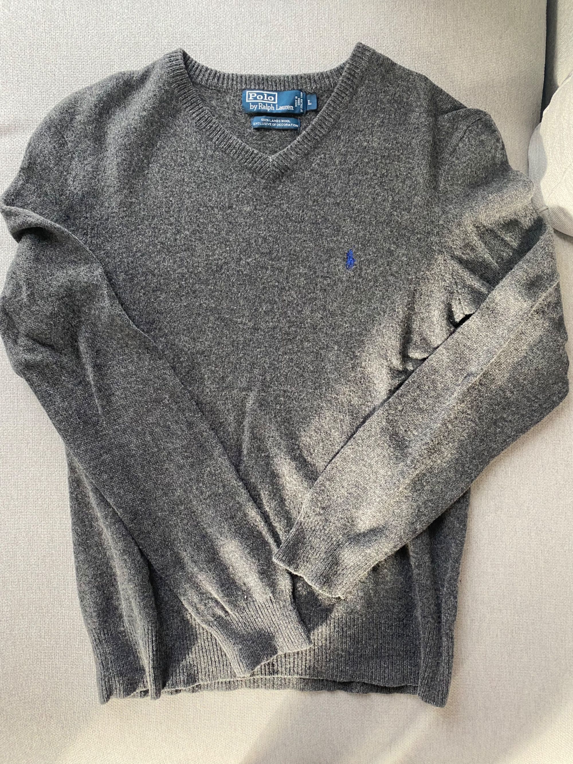 Sweter męski, polo Ralph lauren, rL, 100% wełna