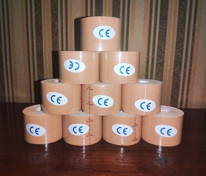 Продам тейп, кінезіолента, 5 см 5м РІЗНИХ кольорів, є ОПТ