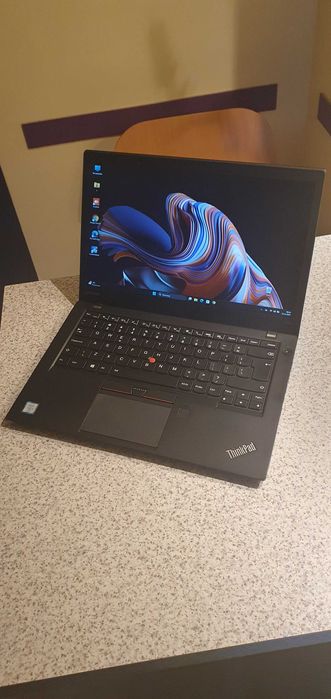 Laptop tytanowy ThinkPad T460s 14" FHD IPS i5 8GB 240NVMe b.2-6h ład.
