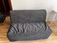 Sofa Ikea Lycksele murbo łóżko rozkladane dwuosobowe 140x190
