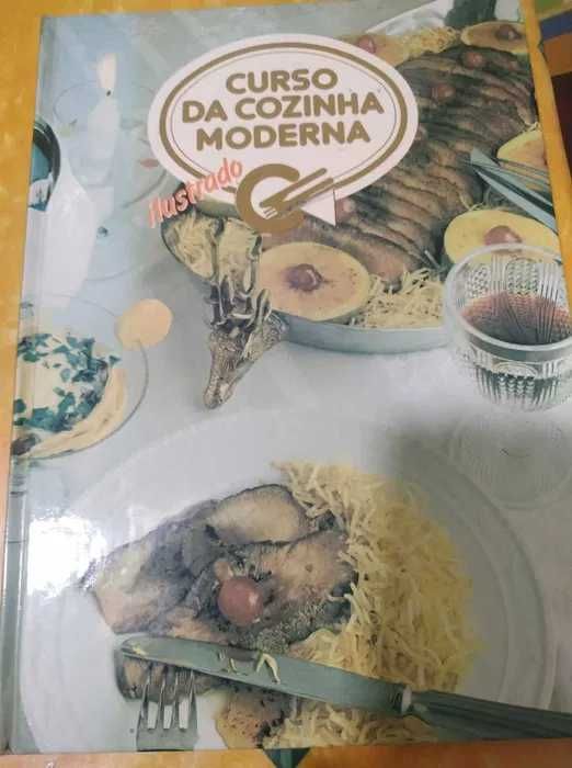 coleção curso de cozinha moderna ilustrado