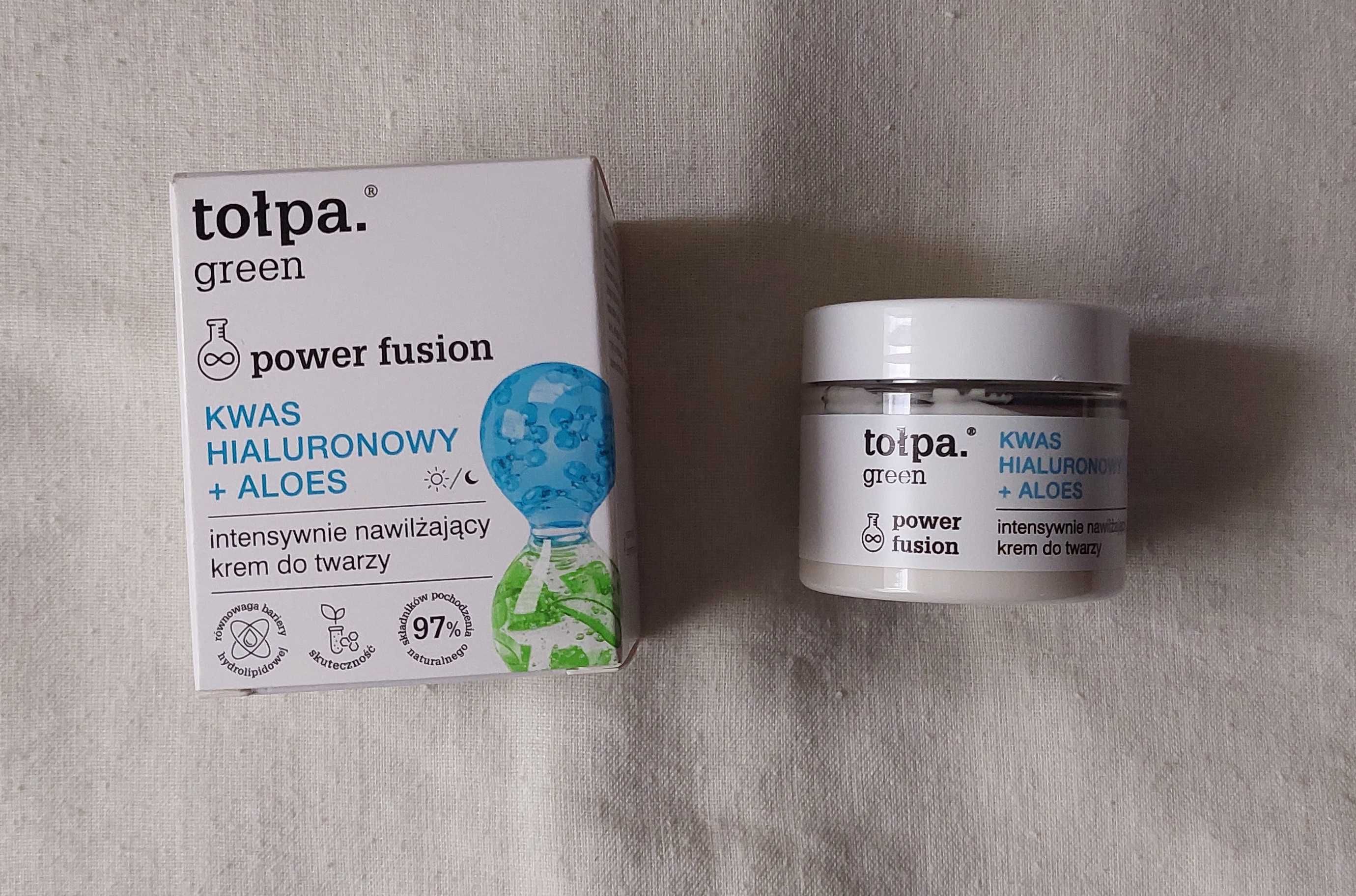 Krem Tołpa Green Power Fusion - Kwas Hialuronowy+Aloes