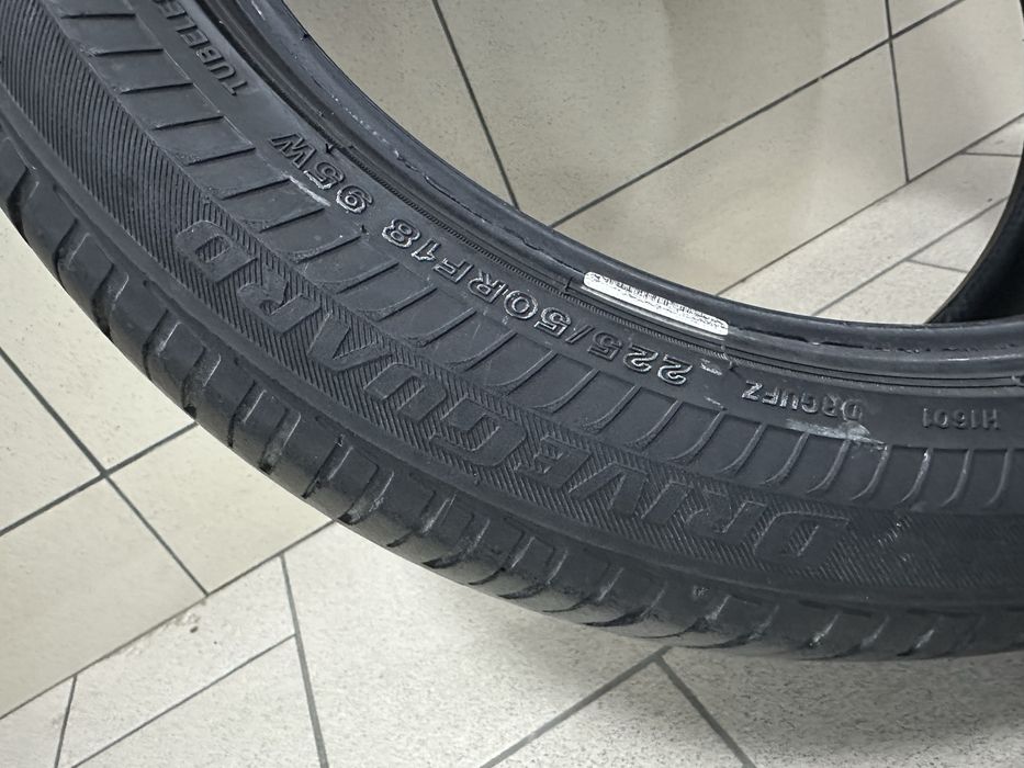 Покришка резина 225/50 R18 Bridgestone Drive Guard 2019 4мм