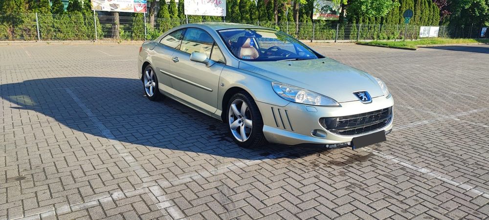 Peugeot 407 coupe, 2006r. 2.2 benzyna gaz. Niski przebieg.