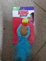 Zabawka dla kota Kong Active Cork Ball NIebieska