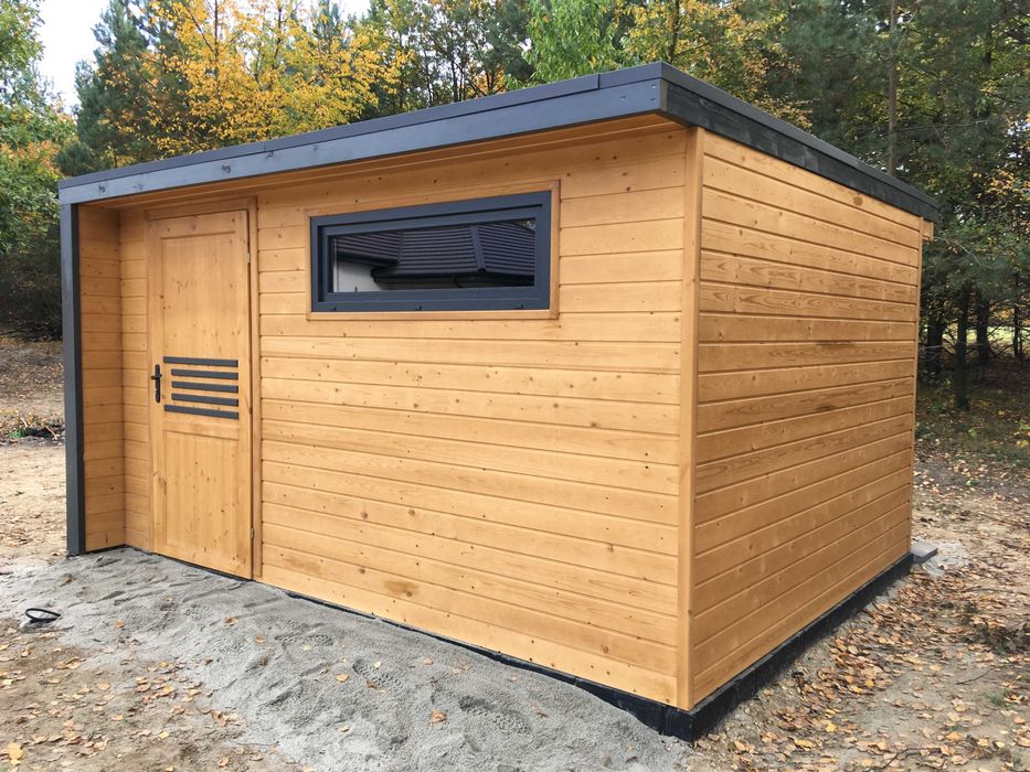 Domek narzędziowy KAROL - 4 m x 3 m
