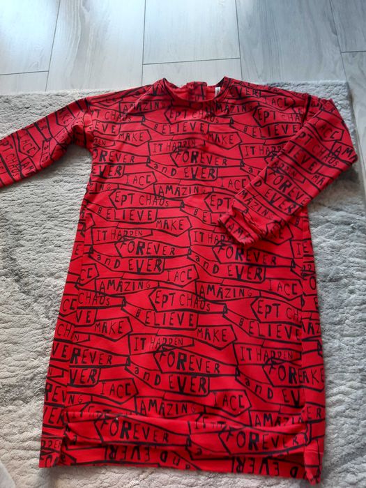 Zestaw 9 sukienek Coccodrillo, mayoral, h&m rozm.140