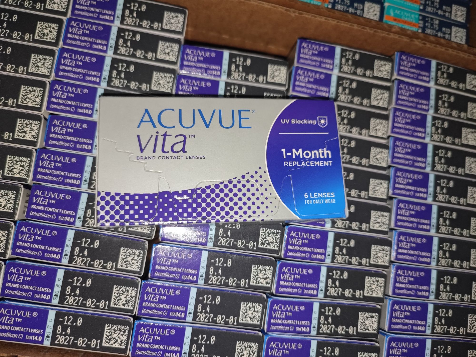 Soczewki Acuvue Vita -5.75  -8.0  -8.50  -9.0  -9.5  -10.0  -11.0  -12